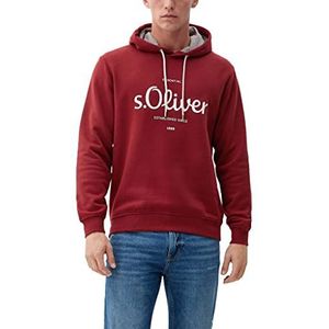 s.Oliver Sweatshirt met lange mouwen, heren, rood, S, Rood