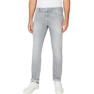 Pepe Jeans Jean Taper Fit pour homme - Taille droite - Spike Jeans, Bleu (Denim-uh5), 29W / 34L