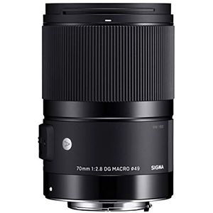Sigma 70 mm/F 2.8 DG Macro, Art Lens (49Mm Filterschroefdraad), Voor Sony-E Objectiefbajonet