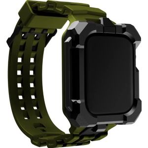 Element Case Special Ops bandje en horlogehoesje voor Apple Watch Series, olijfgroen/zwart, Leger