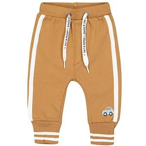 Salt & Pepper Joggingbroek voor meisjes, kleine auto, geborduurd, van zacht katoen, voor baby's, karamel, 110, Karamel