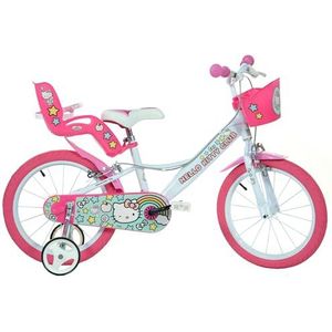 Dino Bikes 164R-HK Hello Kitty fiets 16 inch wit