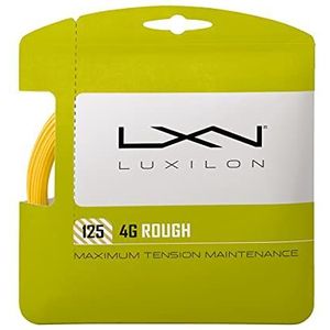 Wilson Luxilon-racket, 4G Rough, 12,2 m rol, goudkleurig, 1,25 mm, unisex, WRZ997114