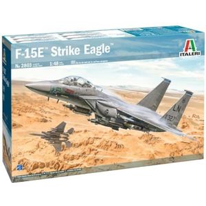 Italeri -2803 F-15E Strike Eagle, schaal 1:48, modelbouwset, model van kunststof, modelbouw, IT2803