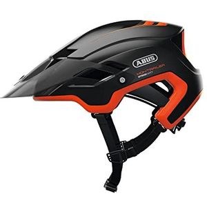 ABUS MonTrailer Mountainbike-helm, robuuste fietshelm voor offroad-gebruik, uniseks, oranje/zwart, M