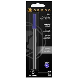 Cross 8016 Selectip Gel Ink rollerball vulling 0,5 mm blauw