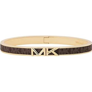Michael Kors - Premium roestvrijstalen armband voor dames MKJ7830710; M, leer, Leer, Kubieke zirkonia