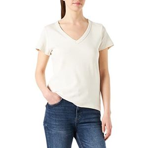 Part Two Ratanspw Ts T-shirt voor dames, casual fit, whitecap grijs