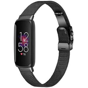 Chofit Bandjes compatibel met Fitbit Inspire 3, dun geweven reservearmband van metaal en lichtgewicht roestvrij staal voor Inspire 3