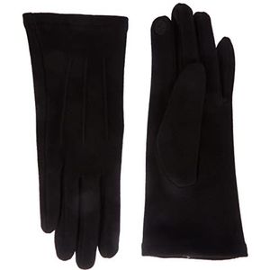 Only Onljessica 100 stuks fleece handschoenen voor dames, zwart, S-M, zwart.