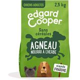 Edgard & Cooper Droogvoer voor volwassen honden, zonder granen, natuurlijk voer, 2,5 kg, vers lam, hypoallergeen, gezonde voeding, smakelijk en evenwichtig, hoogwaardig eiwit