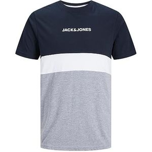JACK & JONES Jjereid Ss Noos Pls T-shirt voor heren, marineblauw blazer