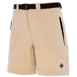 IZAS Engla Trekkingshorts voor dames, maat S, steenkleurig, Kleur van de steen: