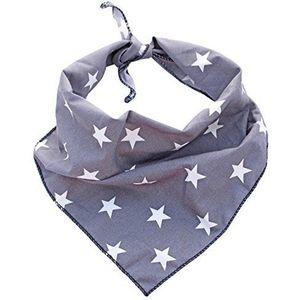 Pet Pooch Boutique Halsdoek voor honden, maat M/L, grijs