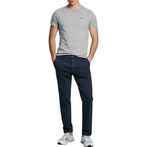 Pepe Jeans Pantalon chino Gymdigo pour homme, Bleu (Dulwich Blue), 32W