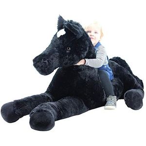 Sweety Toys - Pluche paard, 10998, Zwart