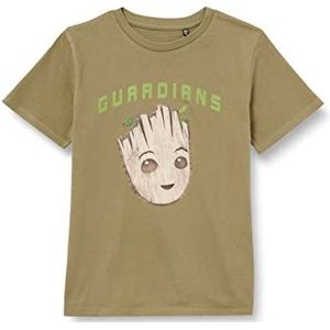 Marvel Boiamgmts006 T-shirt voor jongens (1 stuk), Khaki (stad)