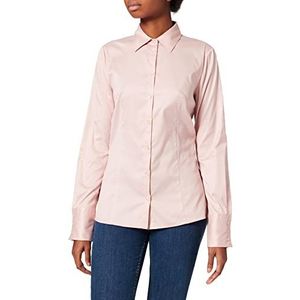 HUGO The Fitted Shirt Blouse, Light/Pastel Pink680, 44 Femme