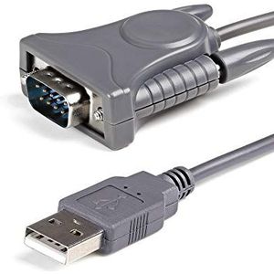 StarTech.com USB naar seriële adapter - 1 m - met DB9 naar DB25 Pin adapter - Prolific PL-2303 - USB naar RS232 adapterkabel (ICUSB232DB25)
