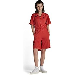 G-STAR RAW Dames Baseball Pak Maat, Rood (paprika D137-d116)