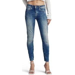 G-STAR RAW Arc 3d Mid Waist Skinny Jeans voor dames, Blau (Medium Aged 8968-071), 30W / 34L