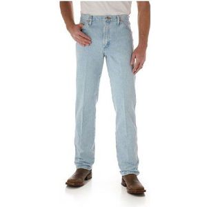 Wrangler Big & Tall Rugged Jeans voor heren, Gouden gesp.