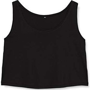 Build Your Brand Oversized tanktop voor dames, zwart, 5XL, zwart.