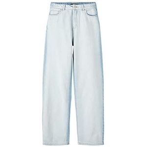NAME IT Nlffrontizza Dnm Hw broek met rechte pijpen, Lichte jeans blauw