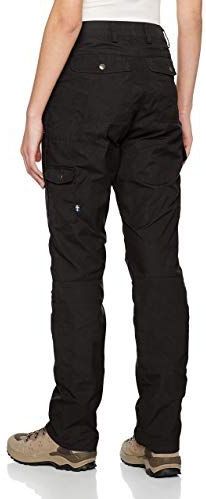 Fjallraven Karla Pro Trousers Dames Outdoorbroek - Dark Grey - Maat 36