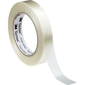 3M Tartan 8953 tape, 19 mm x 50 m, transparant, 48 stuks