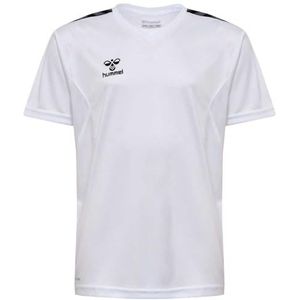 hummel UNI_Kids Hmlauthentic Pl Maillot S/S, blanc, 128