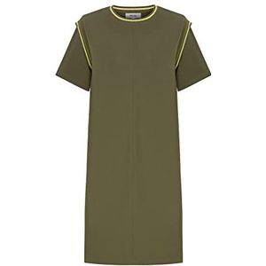 IPEKYOL dames modal jurk, Khaki (stad)