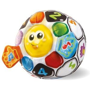 VTech Goal, interactieve bal, educatief spel voor kinderen met bewegingssensor, meer dan 40 liedjes en geluiden, machinewasbaar, eerste ontdekkingsbal, Italiaanse taal, batterijen inbegrepen, 6-36