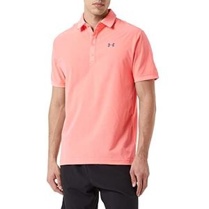 Under Armour Playoff Vented poloshirt voor heren, Rood