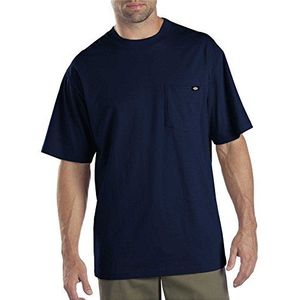 Dickies Set van 2 T-shirts voor heren, korte mouwen, donkerblauw, maat XL, Donker Navy Blauw