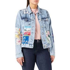 Desigual Chaq_los Ang Jeansjas voor dames, Blauw