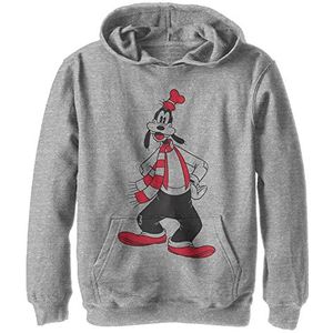 Disney Goofy Christmas Outline jongens hoodie grijs gemêleerd Athletic S, Athletic grijs gemêleerd