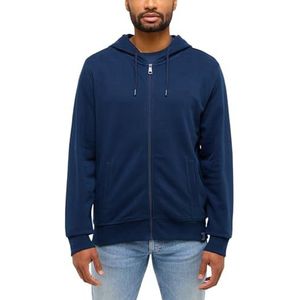MUSTANG Heren sweatshirt met lange mouwen, blauw, S, Blauw, S