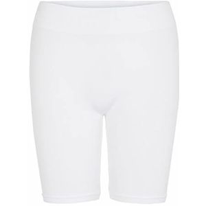 Pieces London Shorts Noos Leggings, Wit (Bright White), 40 (Fabrikant maat:L/XL) Dames, Wit.