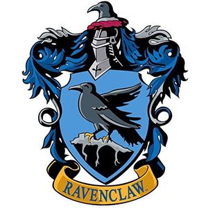 STAR CUTOUTS Ravenclaw Embleem wanduitsnijding, Harry Potter tovenaar World, 61 x 50 x 61 cm