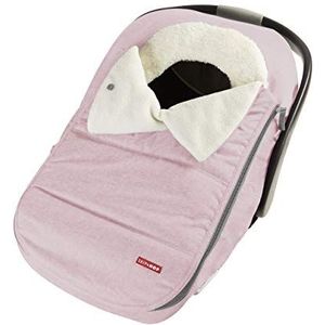 Skip Hop Winterautostoelhoes: ultrazacht fleece, roze gemêleerd