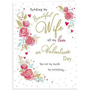 Regal Publishing Valentijnsdag kaart voor vrouwen, 30,5 x 22,9 cm