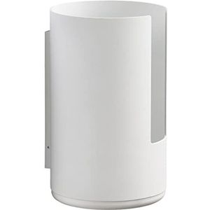 ZONE DENMARK Rim Toiletpapierhouder, wandmontage, diameter 13,2 x 21,8 cm, wit