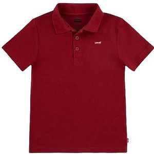 Levi's Rojo Rítmico Polo 8ea893 Lvb met nekband voor jongens, 24 maanden, Rojo Rítmico