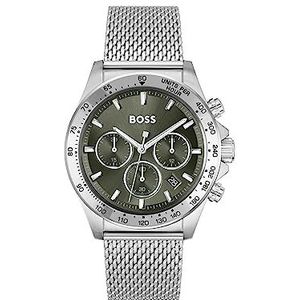 BOSS Montre Chronographe à Quartz pour homme avec Bracelet en Acier Inoxydable argenté - 1514020