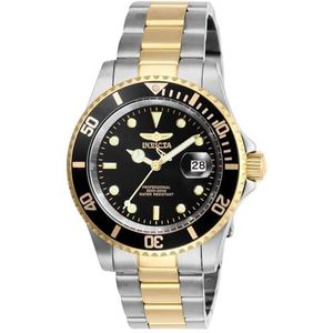Invicta Pro Diver Kwarts herenhorloge van roestvrij staal - 40 mm.