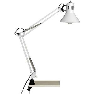 Brilliant HOBBY bureaulamp met klem, wit