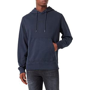 BOSS Wefade Sweatshirt met capuchon, donkerblauw, M heren, donkerblauw, M, Donkerblauw