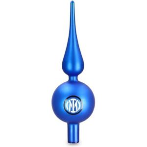 Inter Kerstboompunt met logo, kerstboomversiering, officieel Inter product, cadeau-idee.