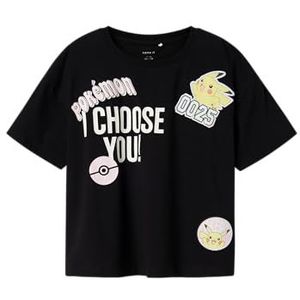 Nkfmorana Pokemon Ss RLX Top - Zwart - Sporttop